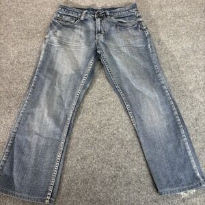 Flypaper Bootcut Jeans Women's Y2K 30x30 (Fits 30x24) Distressed Medium Wash